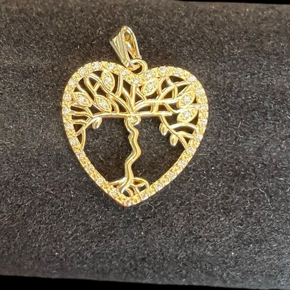 18K GOLD‎ FILLED CHARM TREE OF LIFE